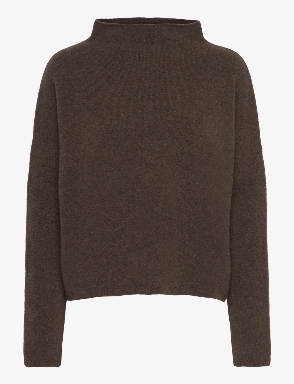 Filippa K - Mika Yak Funnelneck Sweater - pulls - driftwood - 0