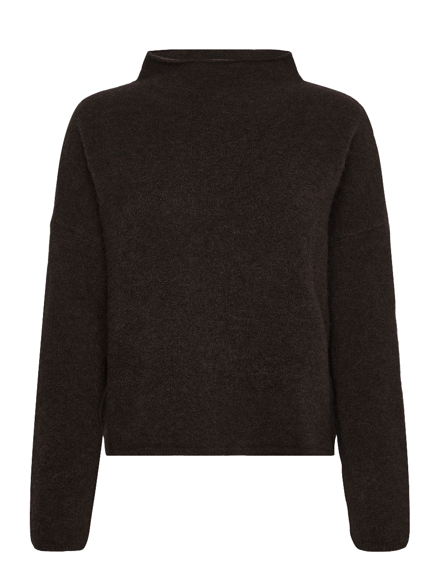 Filippa K - Mika Yak Funnelneck Sweater - trøjer - golden brown - 0