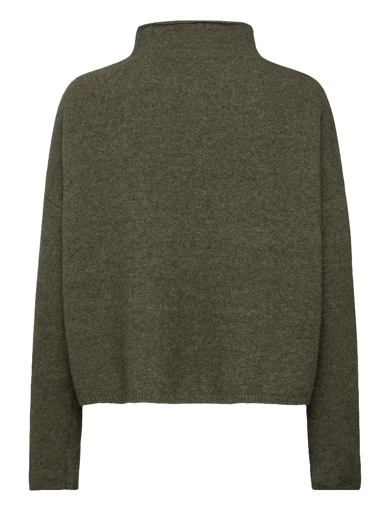 Filippa K - Mika Yak Funnelneck Sweater - trøjer - laurel green - 2
