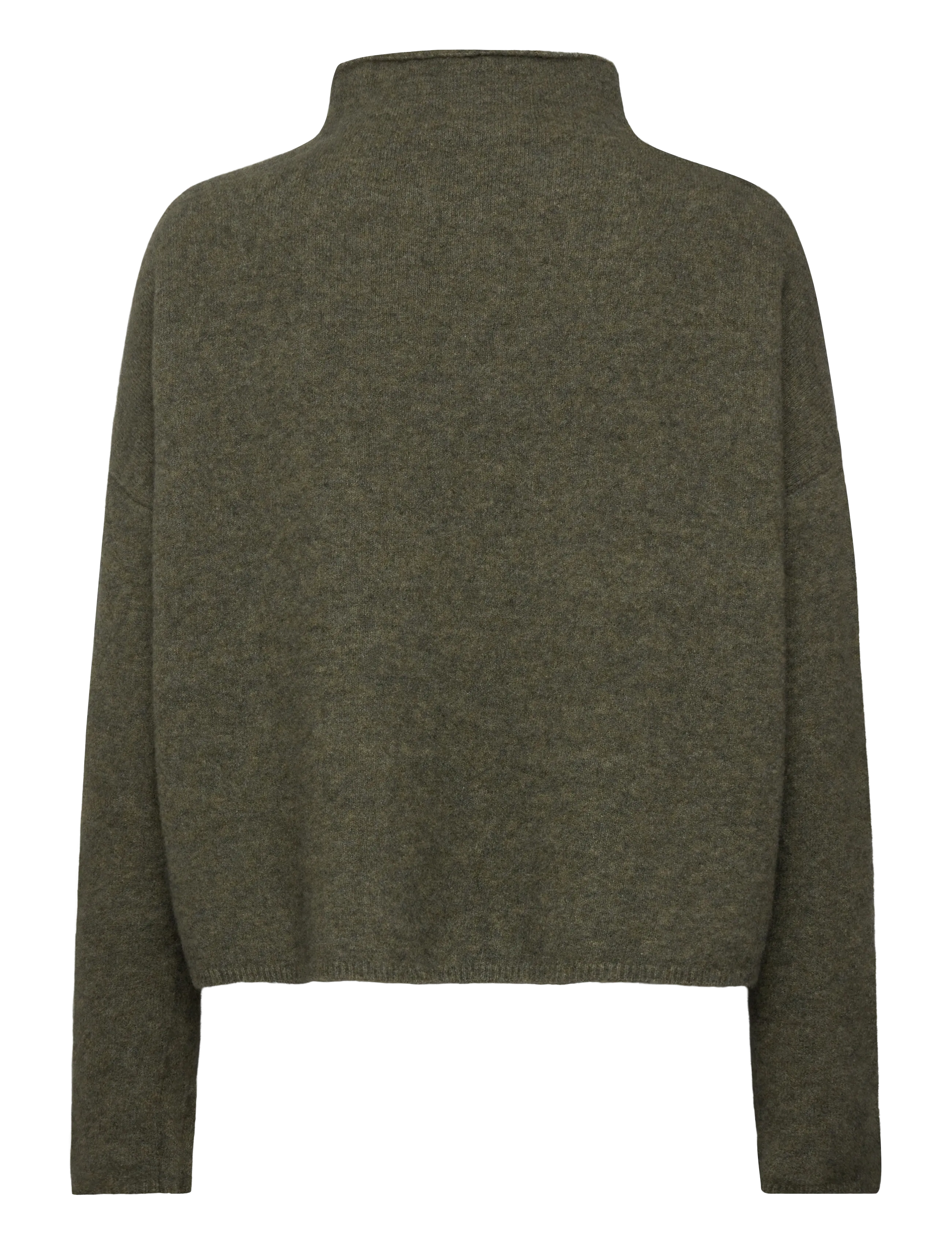 Filippa K - Mika Yak Funnelneck Sweater - trøjer - laurel green - 2