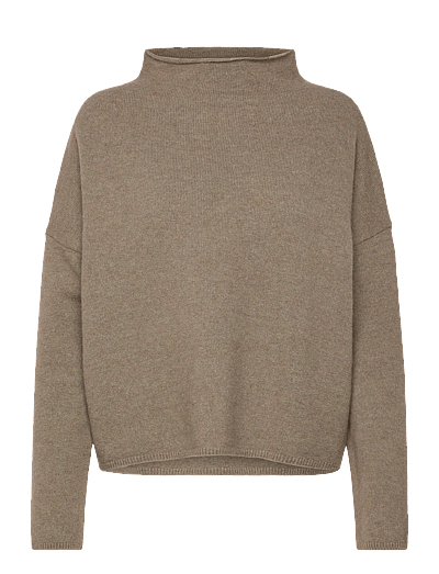 Filippa K Mika Yak Funnelneck Sweater - Clothing - LIGHT GREEN / khaki/green