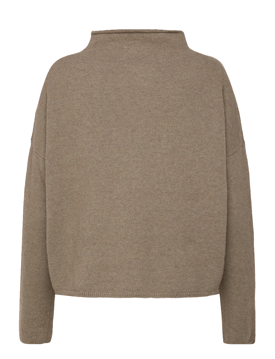 Filippa K - Mika Yak Funnelneck Sweater - sweaters - light green - 2