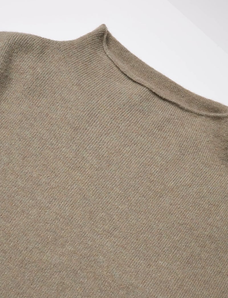 Filippa K - Mika Yak Funnelneck Sweater - trøjer - light green - 5