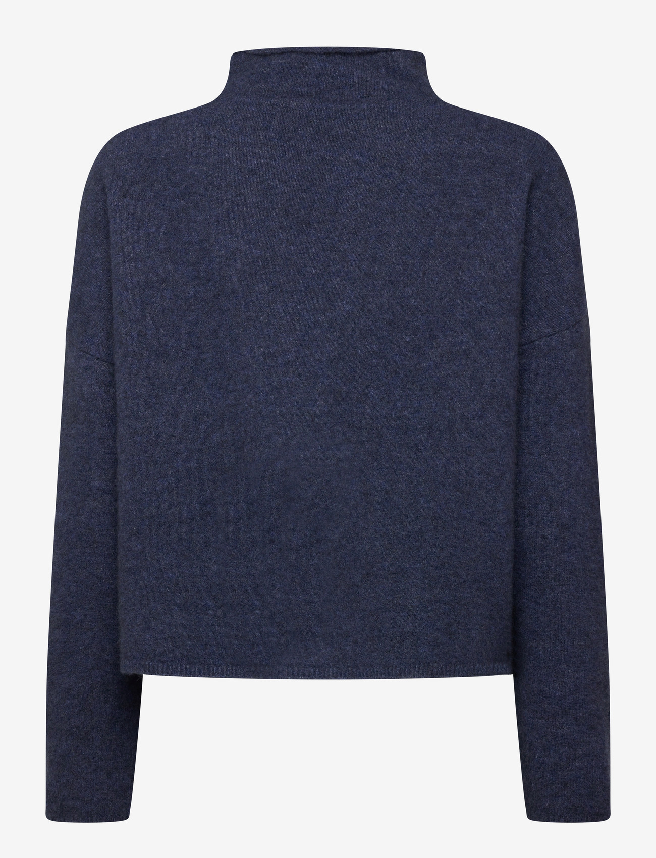 Filippa K - Mika Yak Funnelneck Sweater - trøjer - night teal - 1