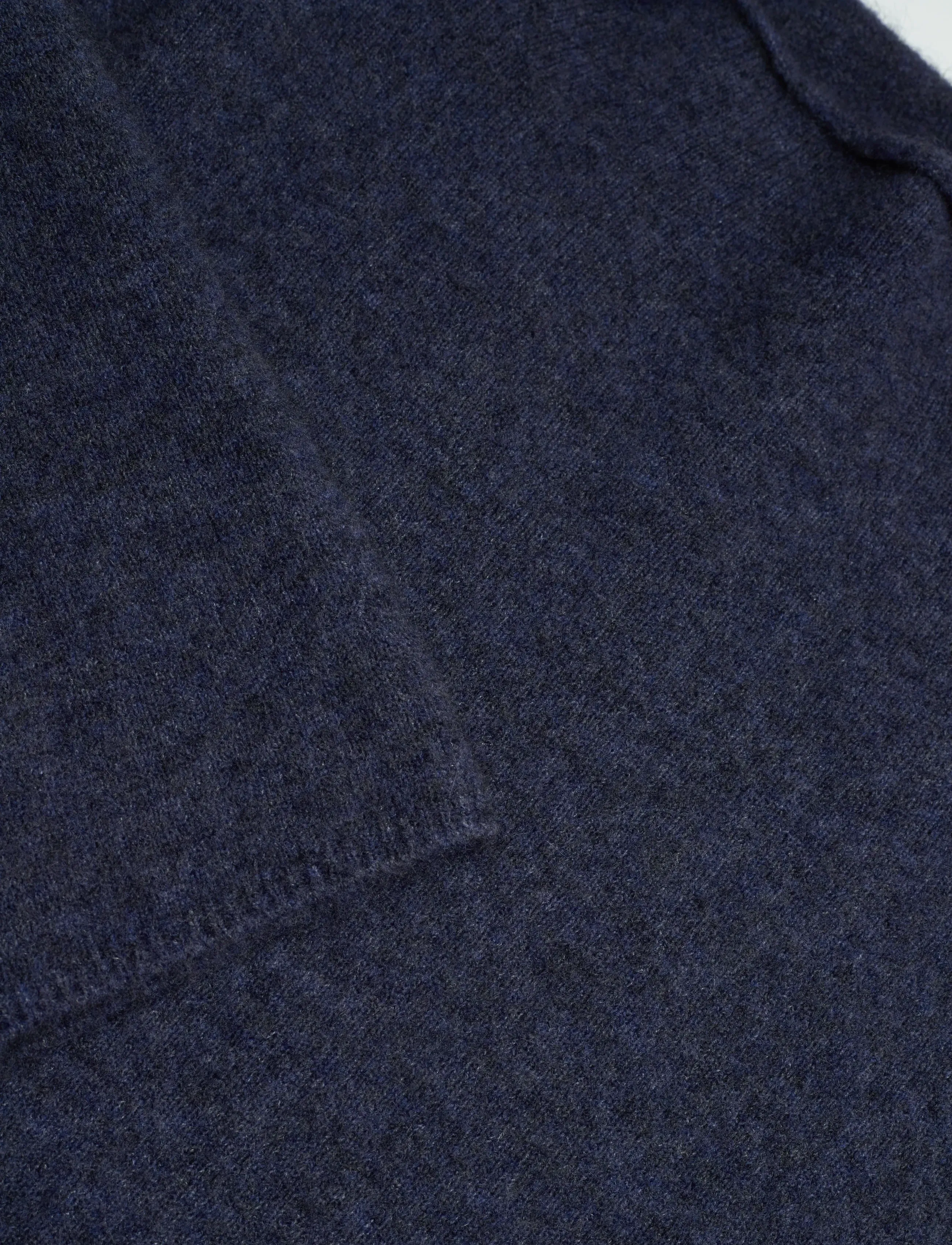 Filippa K - Mika Yak Funnelneck Sweater - peysur - night teal - 2