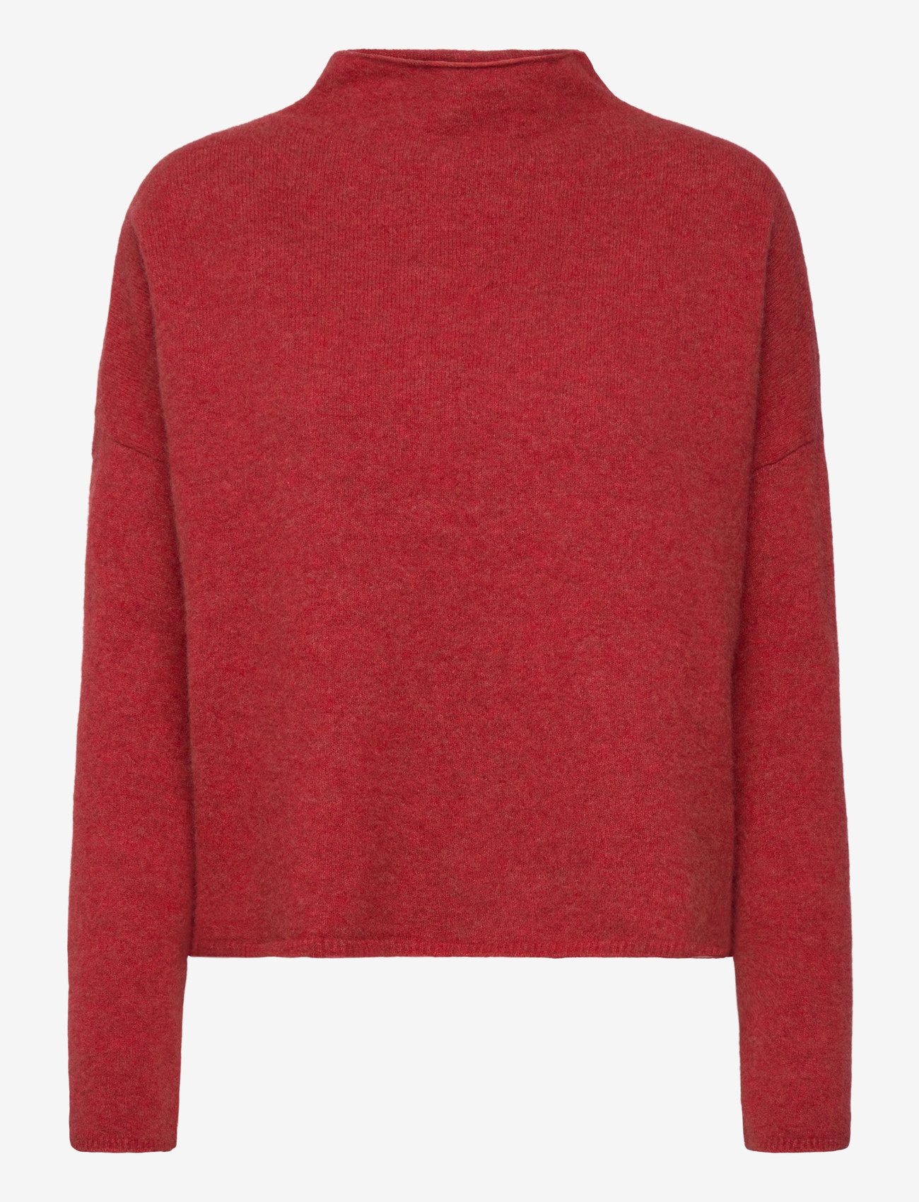 Filippa K - Mika Yak Funnelneck Sweater - pullover - red currant - 0