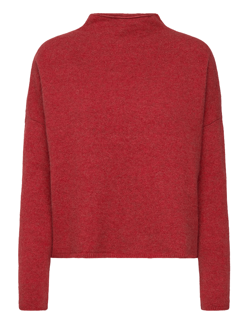 Filippa K - Mika Yak Funnelneck Sweater - pullover - red currant - 0
