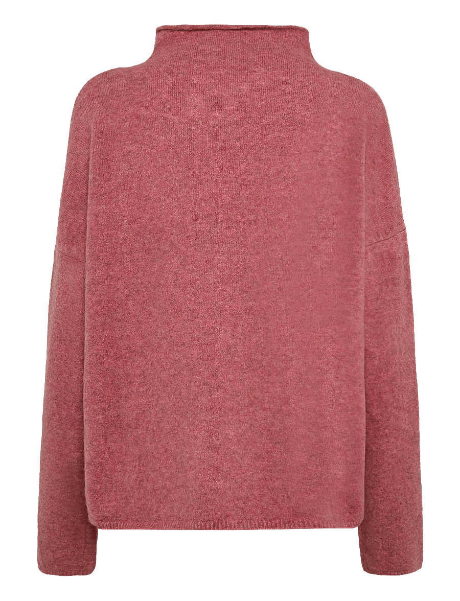 Filippa K - Mika Yak Funnelneck Sweater - pullover - soft raspberry - 1