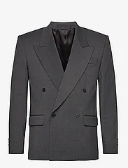 Filippa K - Boxy Wool Blazer - dwurzędowe blezery - dark grey - 0