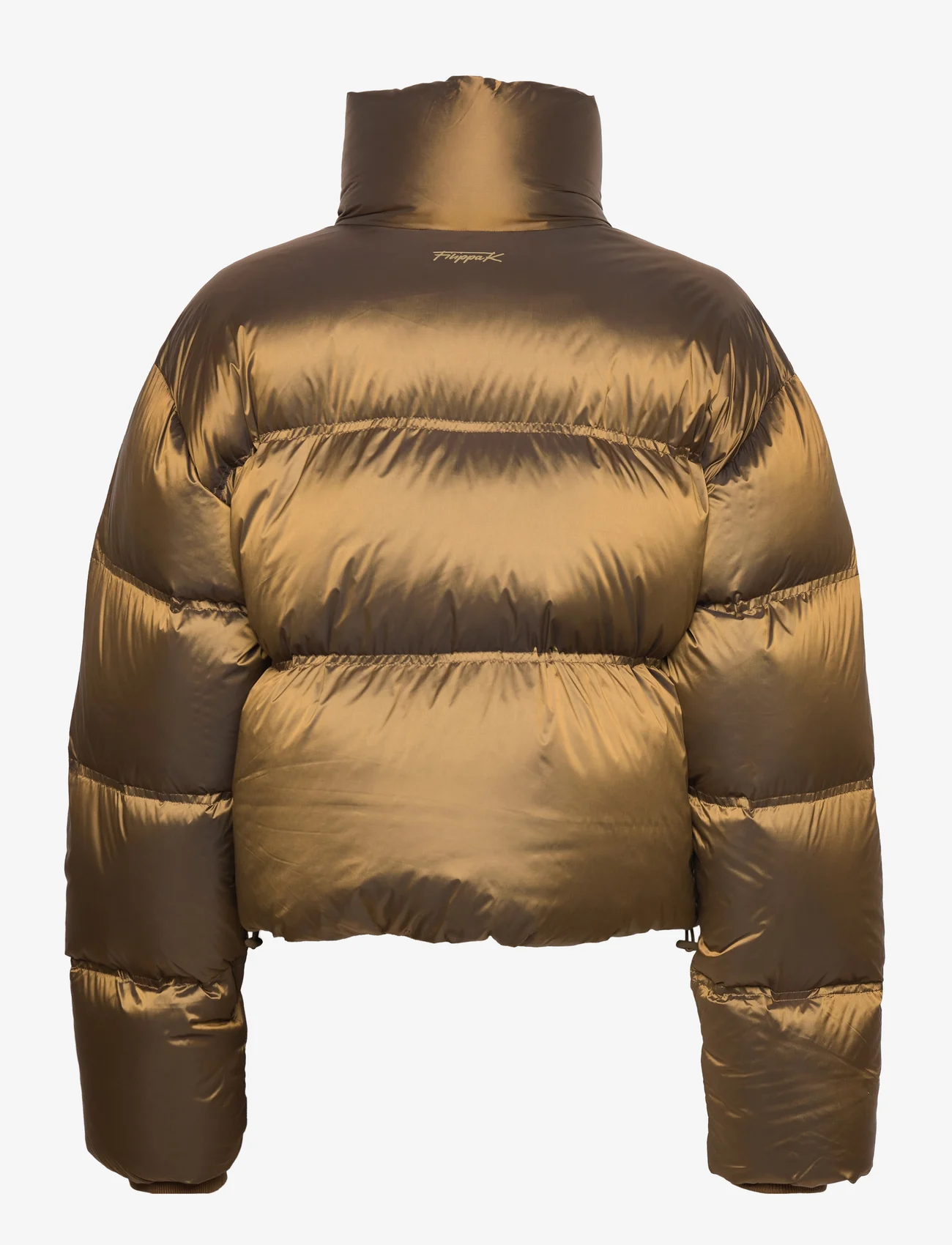 Filippa K - Cropped Puffer Jacket - talvitakit - bronze gre - 1