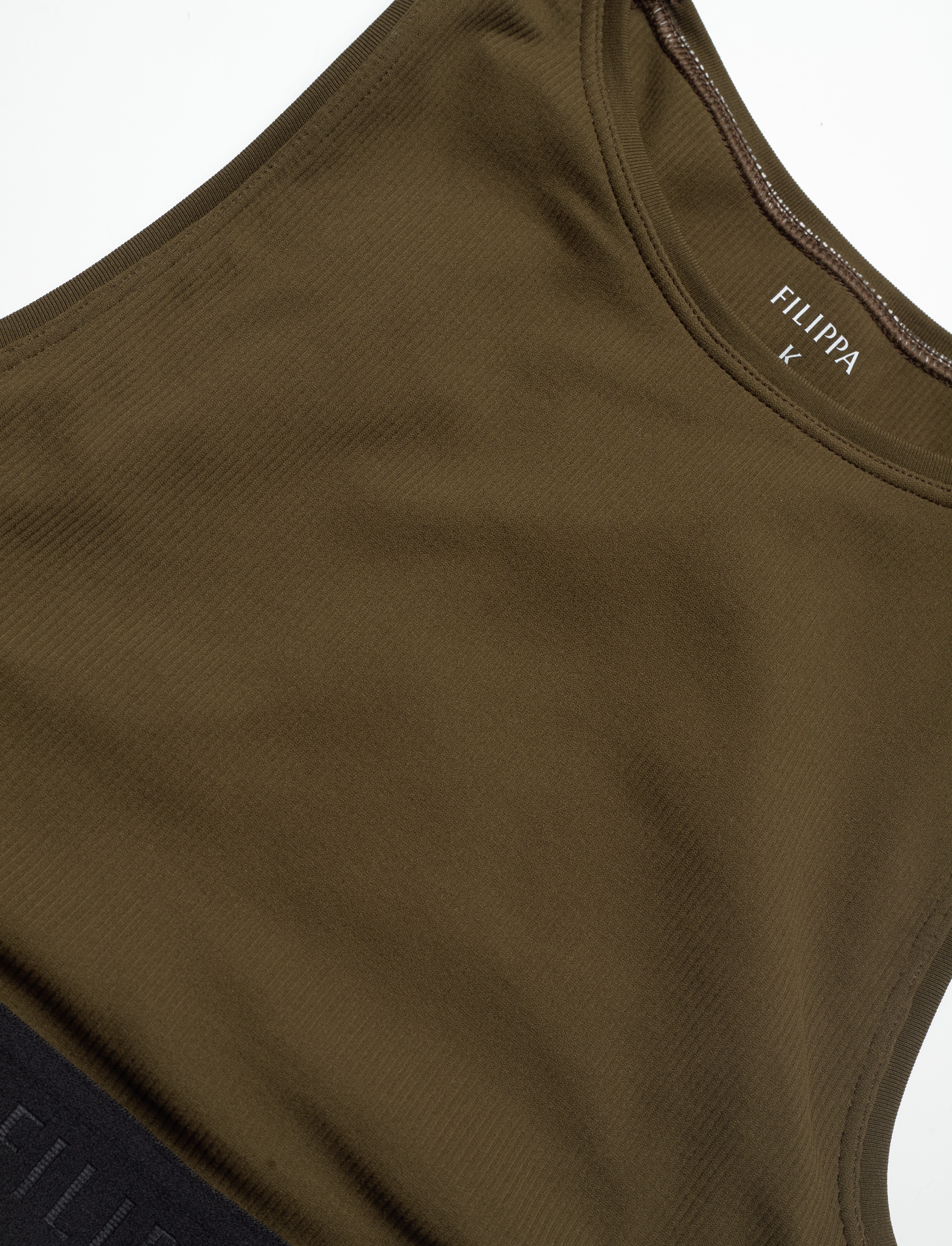 Filippa K - Rib Bra Top - kvinder - olive gree - 2