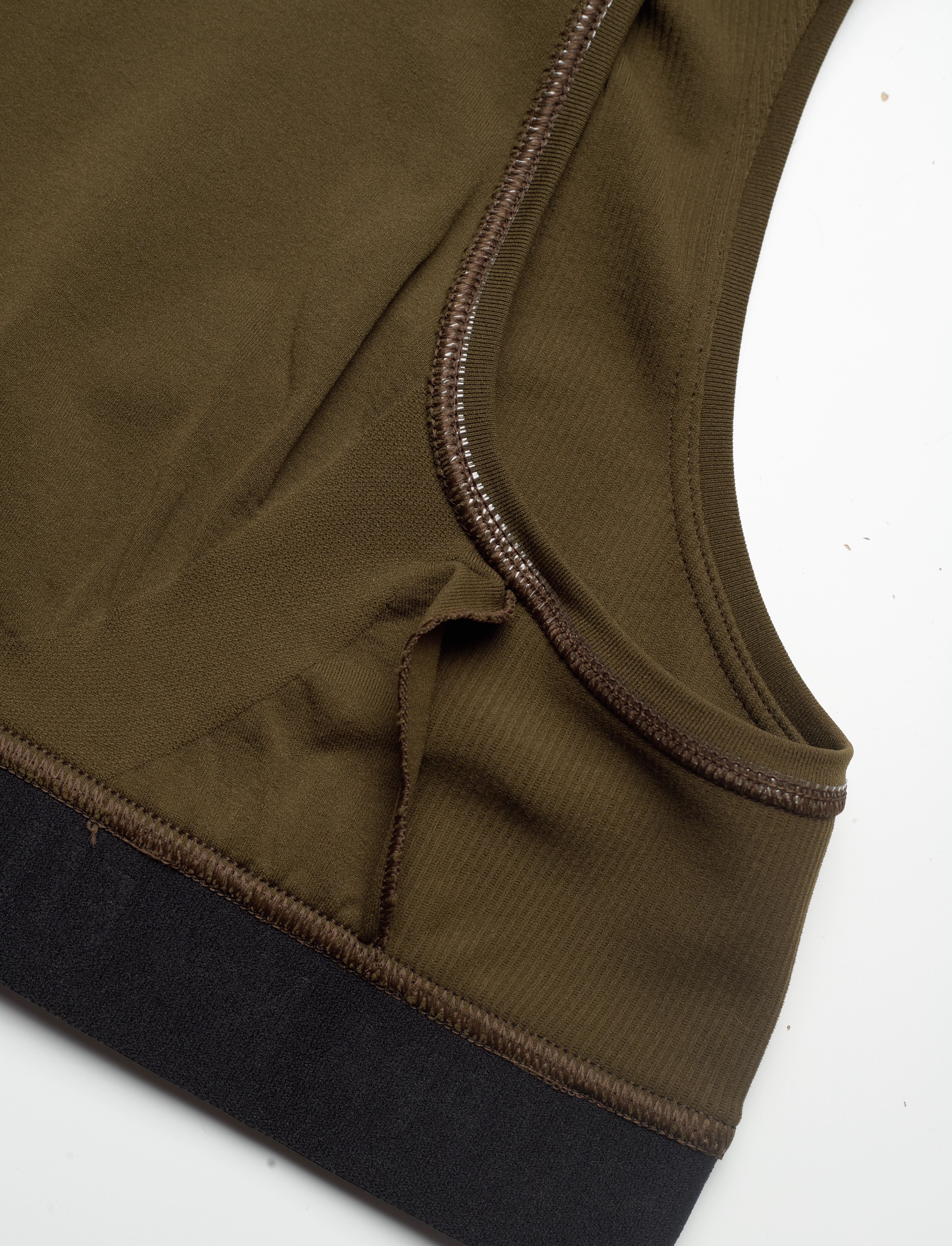 Filippa K - Rib Bra Top - kvinder - olive gree - 3