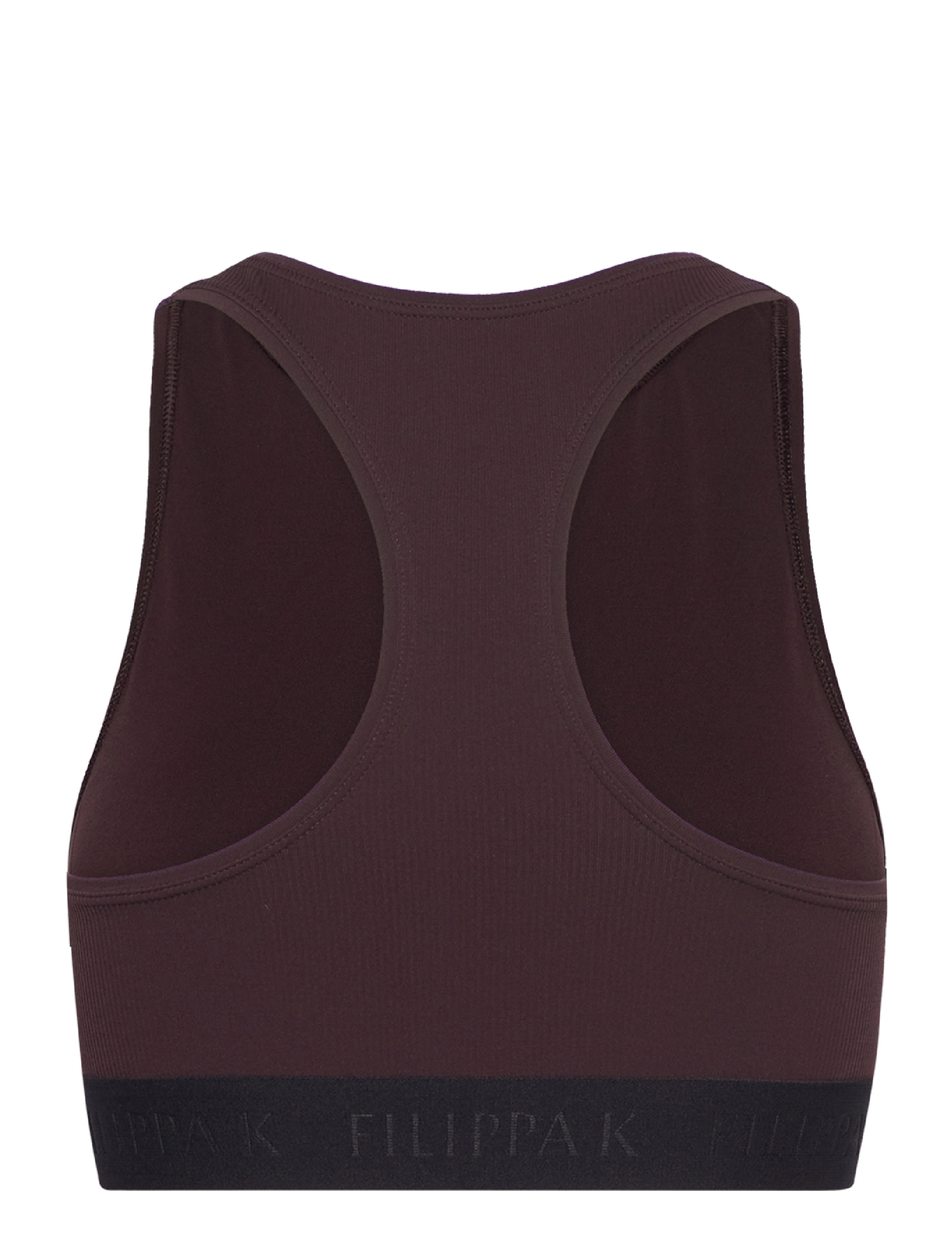 Filippa K - Rib Bra Top - kvinder - purple bro - 1
