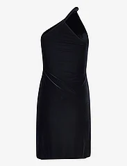 Filippa K - Asymmetric Velvet Dress - juhlamuotia outlet-hintaan - black - 1