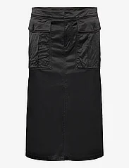 Filippa K - Long Cargo Skirt - midi-röcke - black - 0