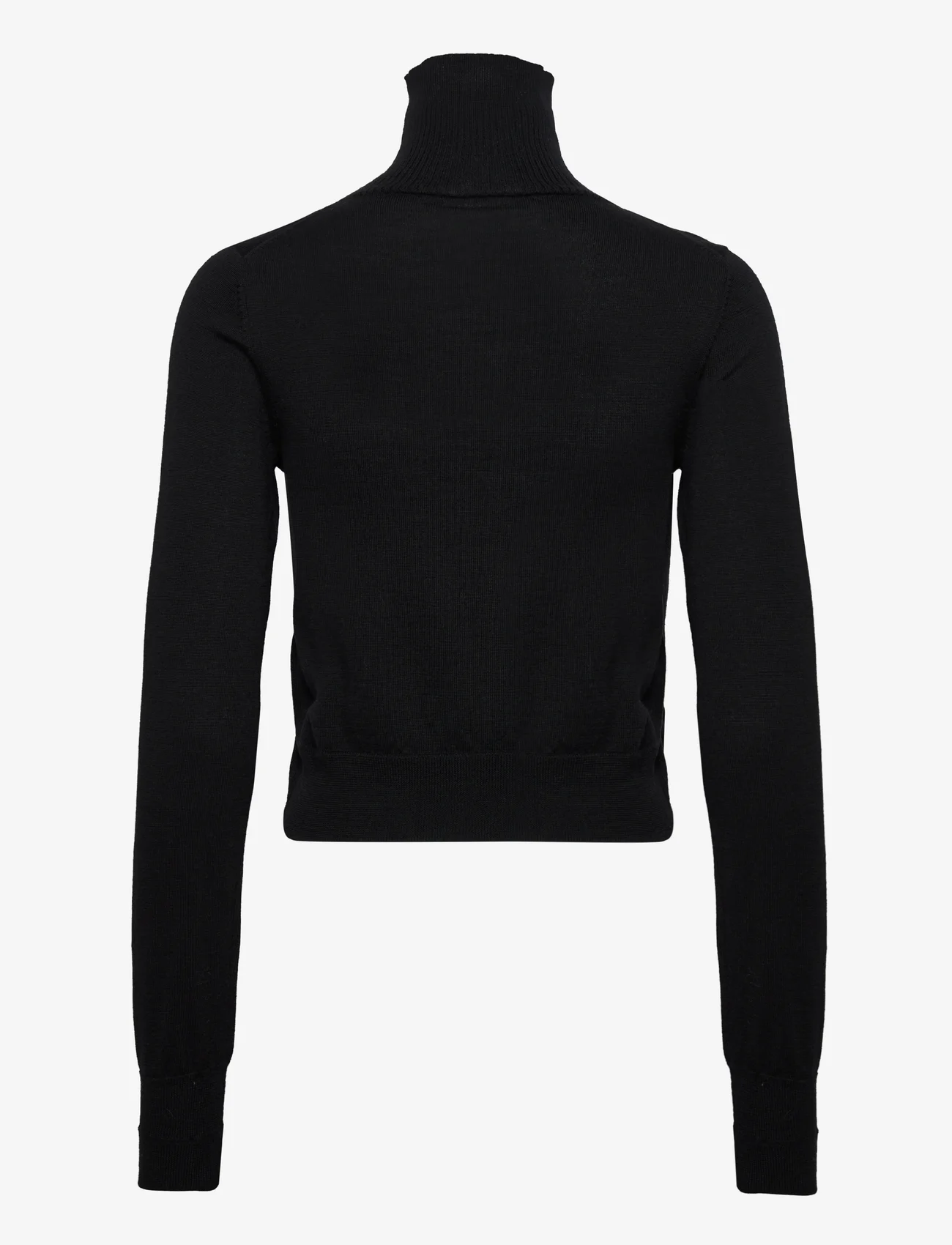 Filippa K - Merino Turtleneck Sweater - pologenser - black - 1