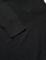 Filippa K - Knit Turtleneck Dress - liibuvad kleidid - black - 2