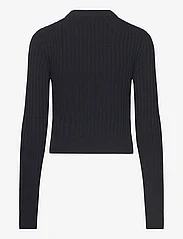 Filippa K - Wool Rib Sweater - neulepuserot - black - 1