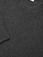 Filippa K - Structure Sweater - megztiniai su apvalios formos apykakle - anthracite - 2