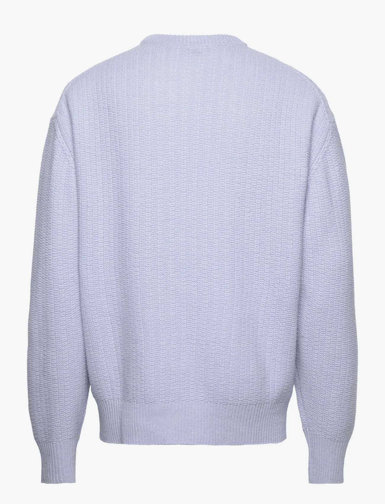 Filippa K - Structure Sweater - adījumi ar apaļu kakla izgriezumu - ice blue - 1