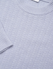 Filippa K - Structure Sweater - knitted round necks - ice blue - 2