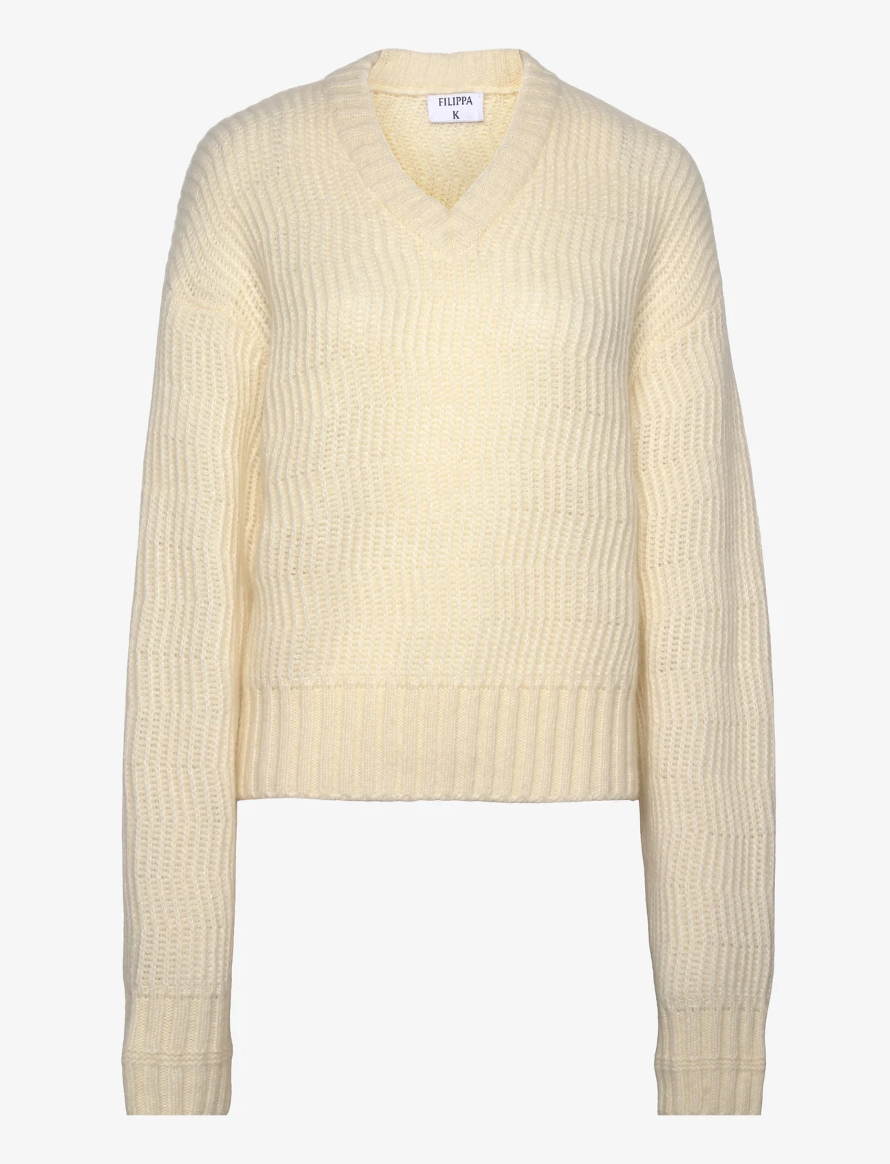 Filippa K - Structure Sweater - džemperiai - winter whi - 0