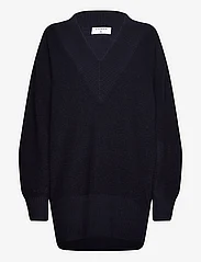 Filippa K - Boucle Sweater - neulepuserot - navy - 0
