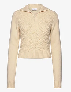 Argyle Zip Sweater, Filippa K