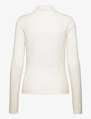 Filippa K - Knit Polo Sweater - polosärgid - winter whi - 1