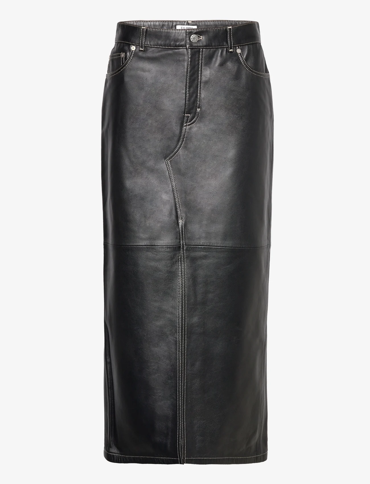Filippa K - Leather Skirt - lederröcke - black - 0