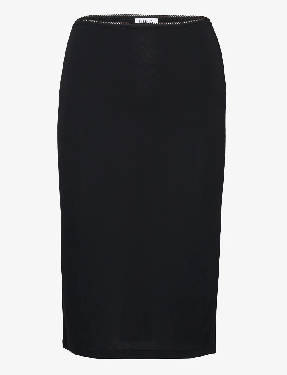 Filippa K - Jersey Skirt - midi kjolar - black - 0