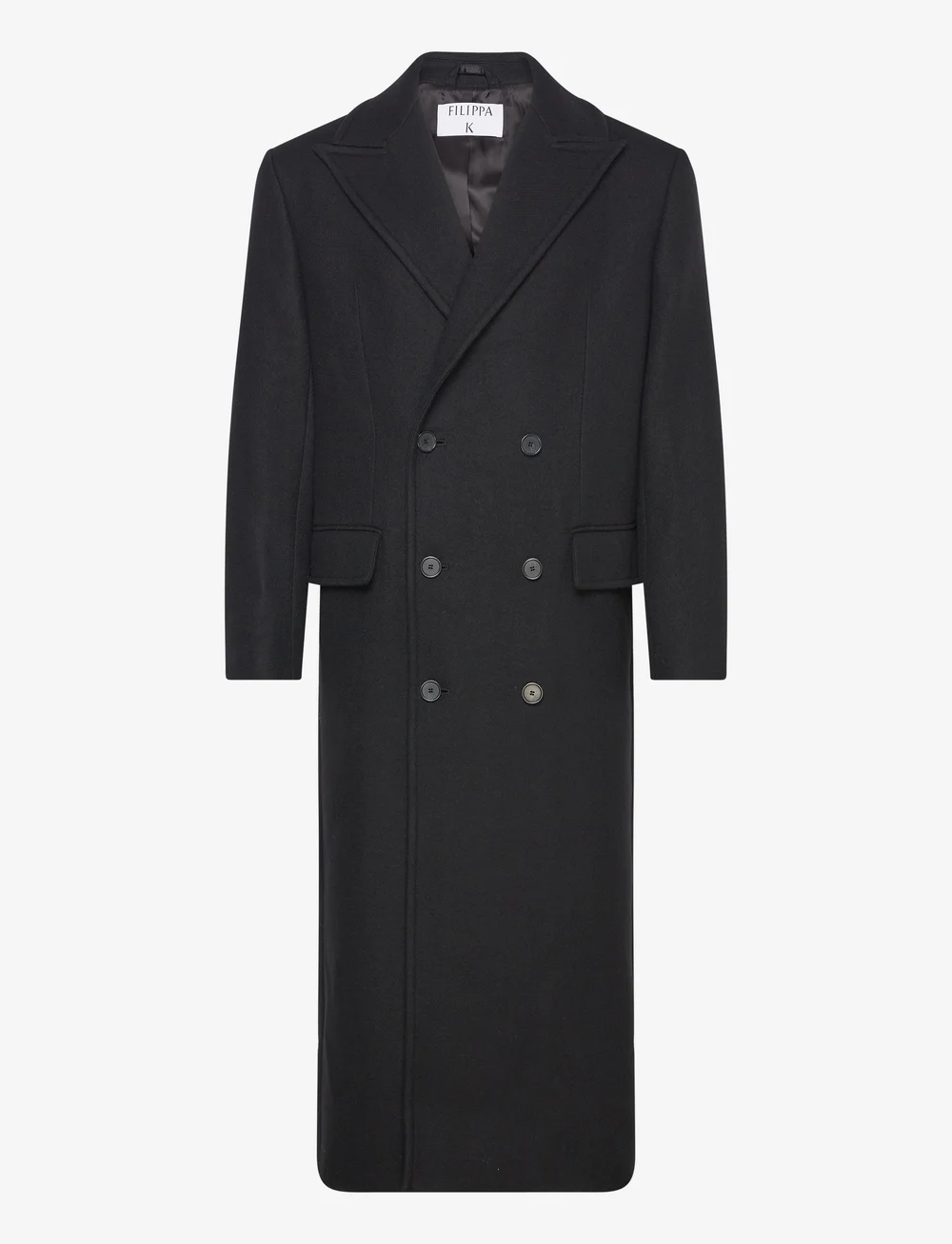 Filippa K - Damian Wool Coat - wool coats - black - 0