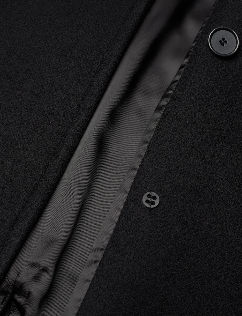 Filippa K - Damian Wool Coat - wool coats - black - 4