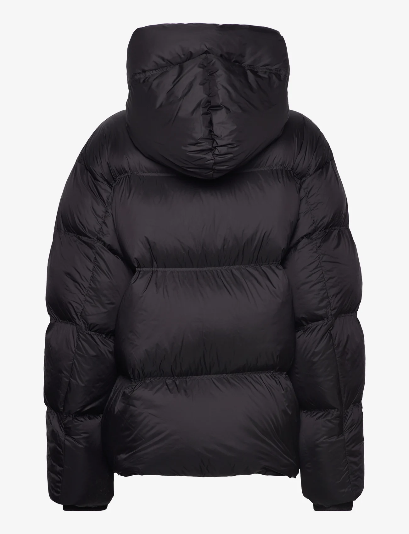 Filippa K - Hooded Puffer Jacket - Žieminės striukės - black - 1