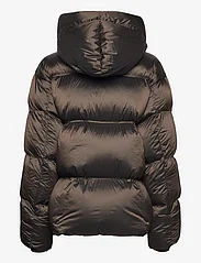 Filippa K - Hooded Puffer Jacket - winter jackets - dark choc - 1