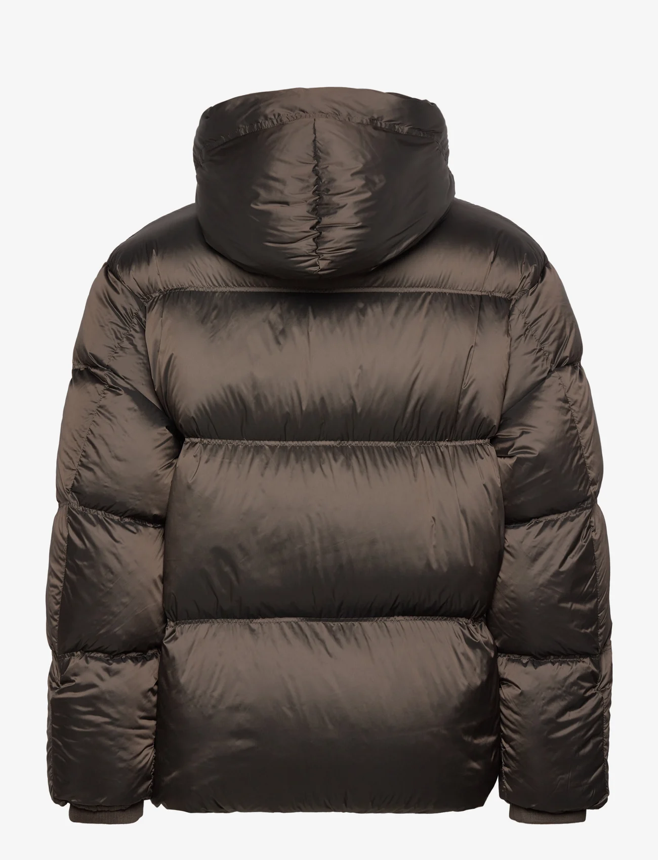 Filippa K - Hooded Puffer Jacket - winter jackets - dark choco - 1