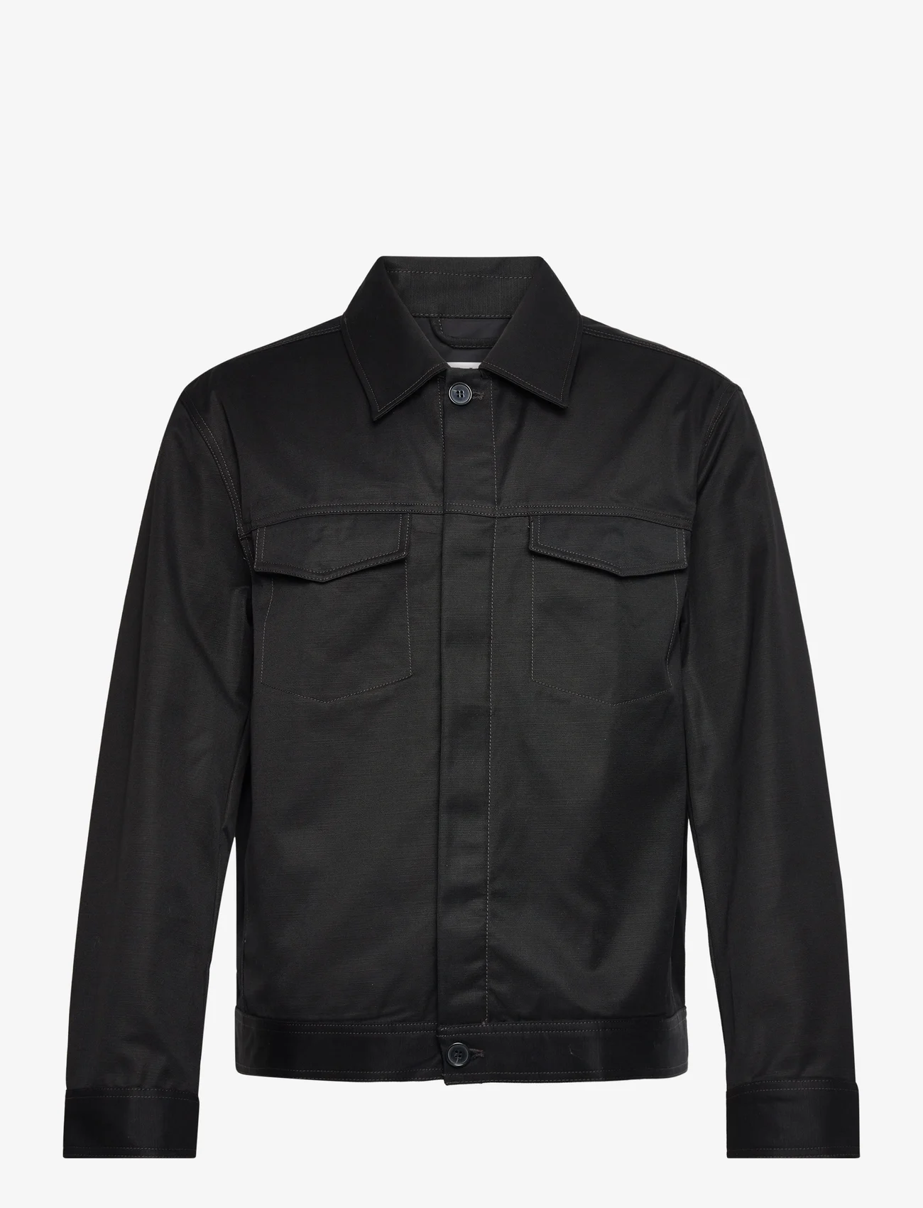 Filippa K - Cotton Workwear Jacket - forårsjakker - black - 0