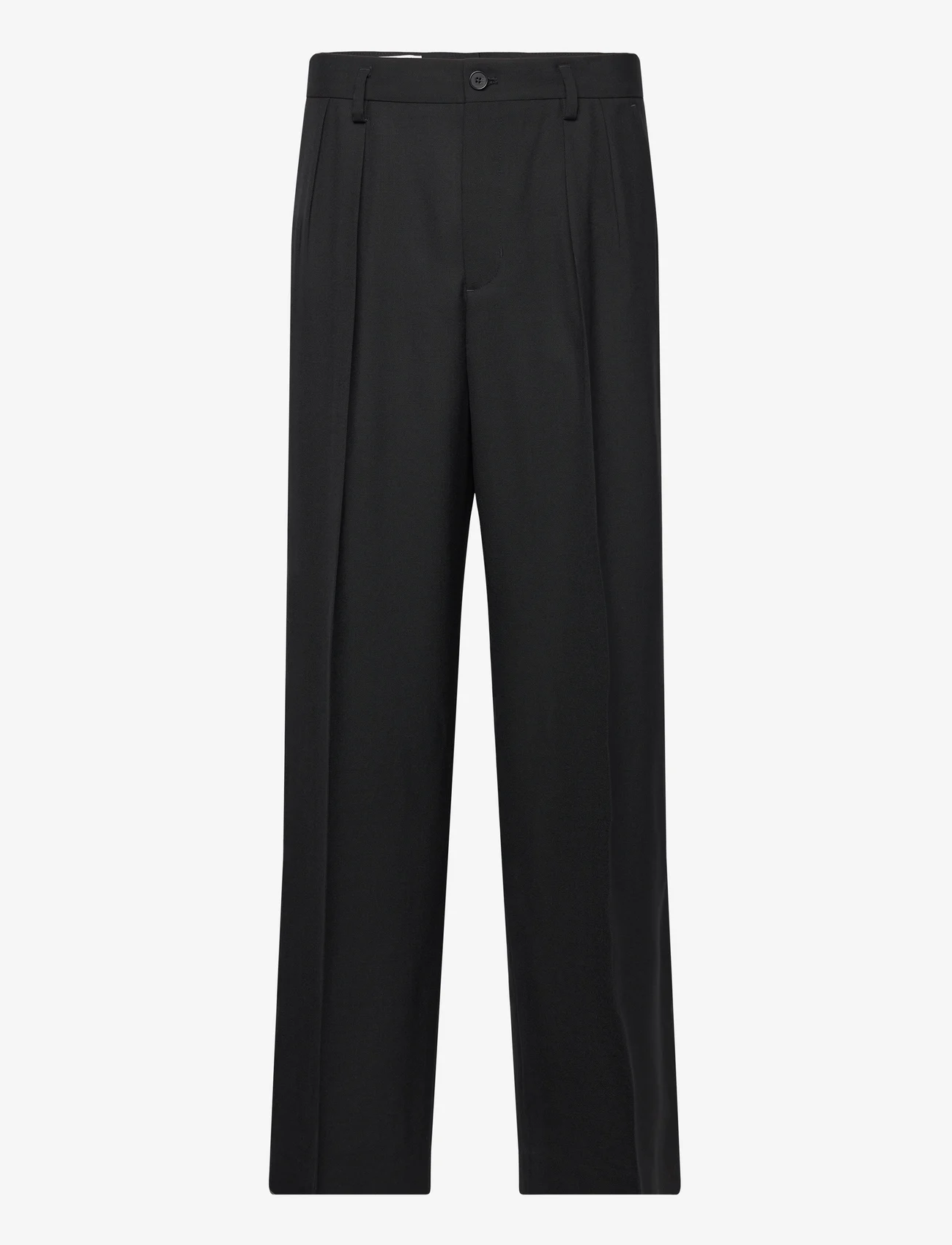 Filippa K - Wide Wool Trousers - nordic style - black - 0