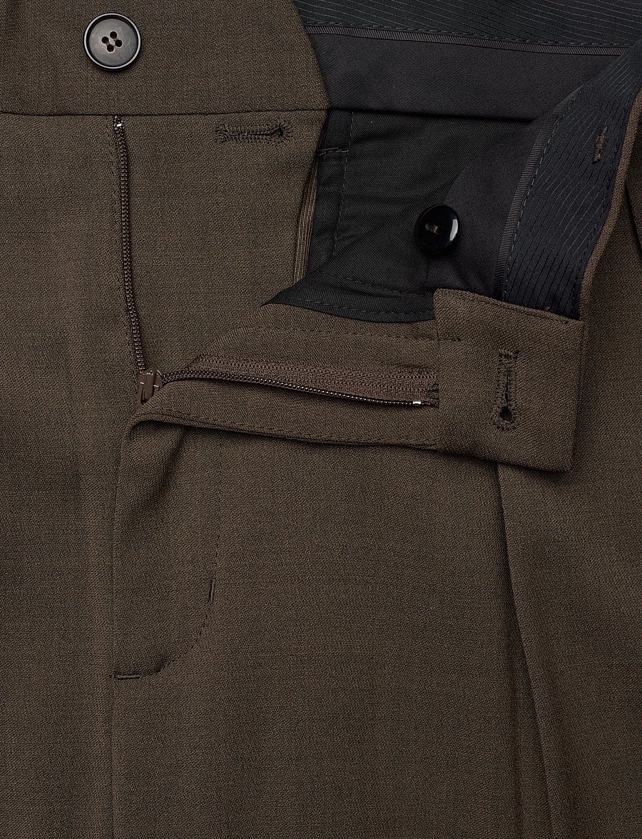 Filippa K - Milo Trousers - casual trousers - walnut brown - 3