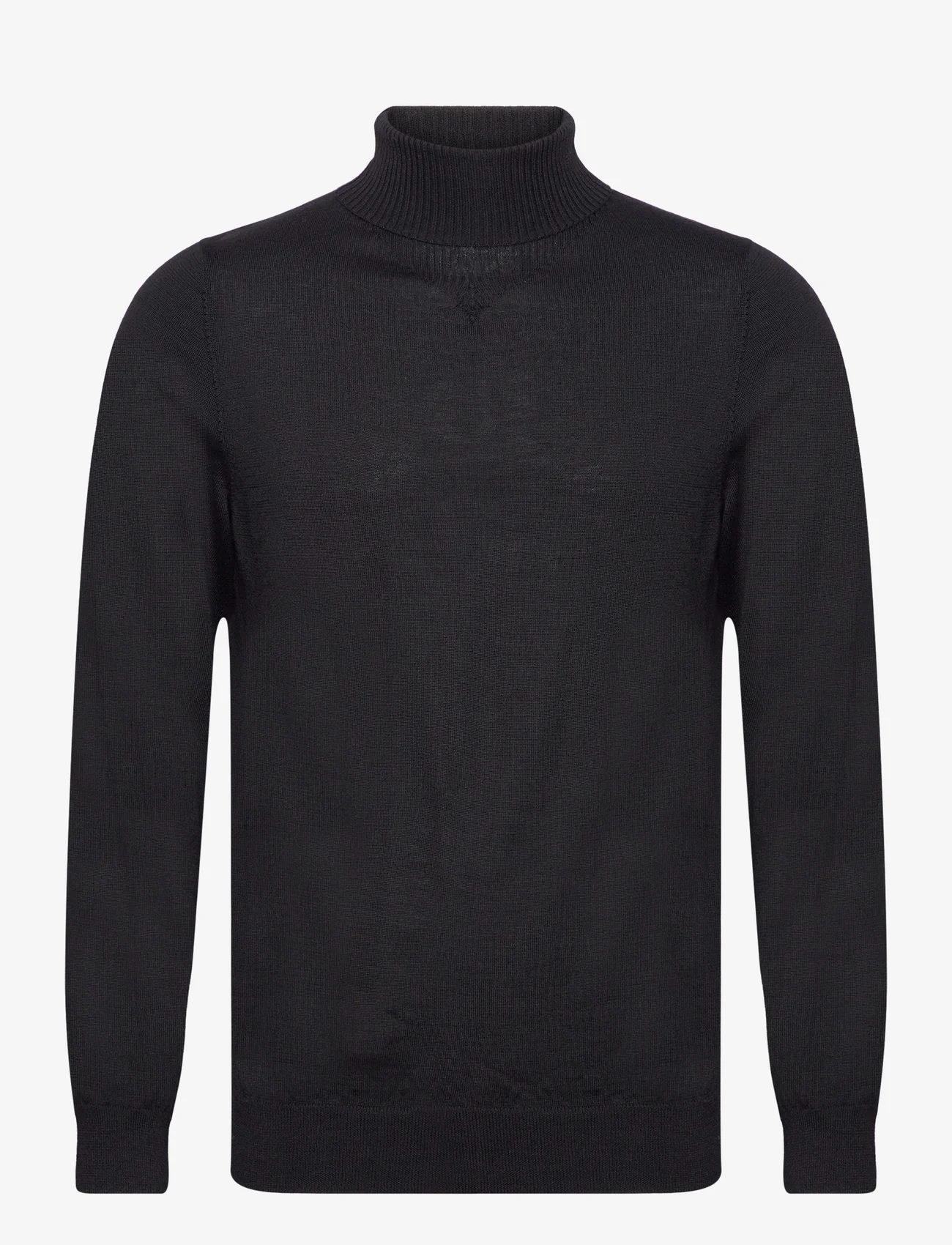 Filippa K - Merino Turtleneck Sweater - megztiniai su aukšta apykakle - black - 0
