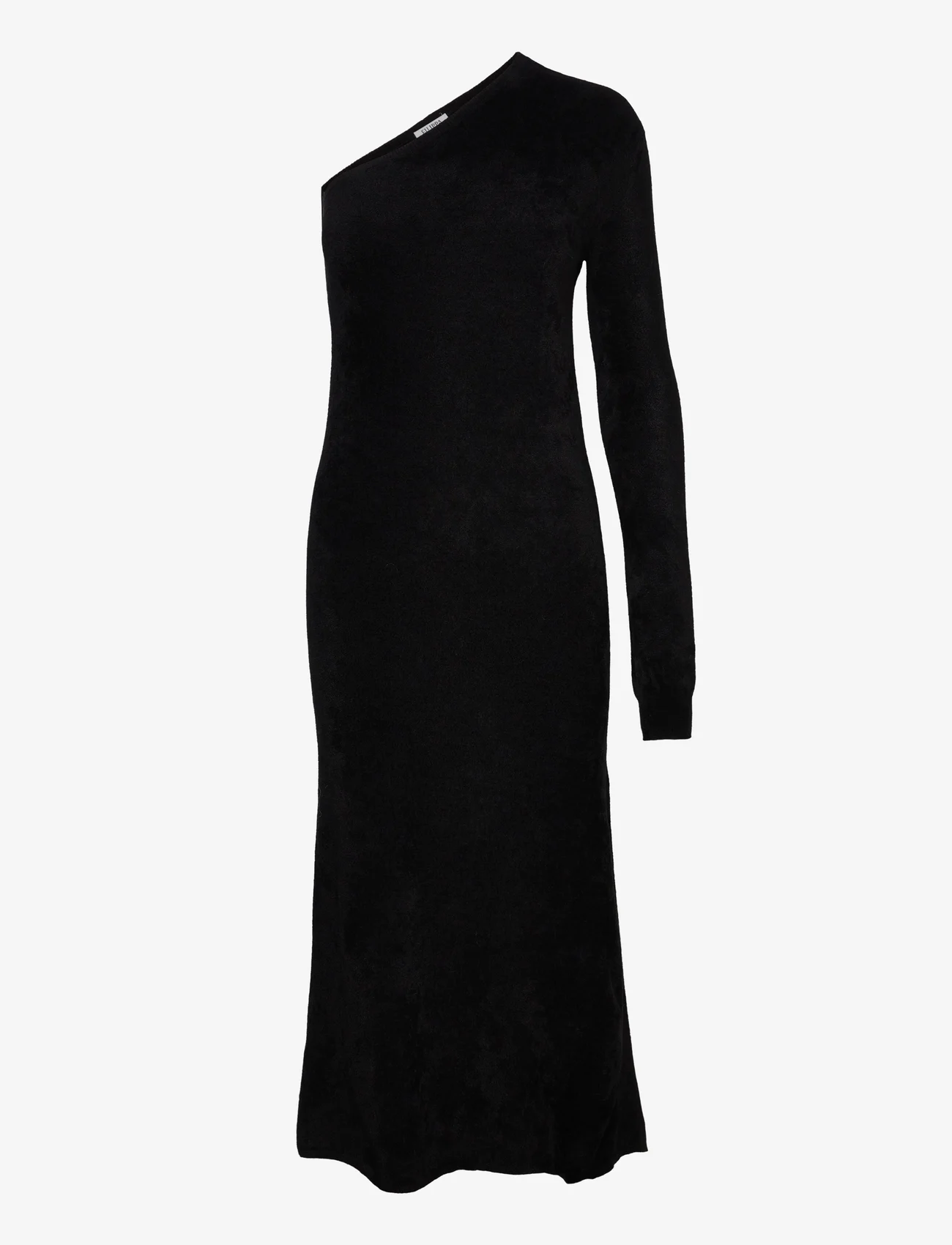 Filippa K - One Shoulder Dress - midikleidid - black - 0