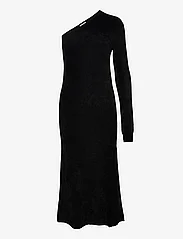 Filippa K - One Shoulder Dress - sukienki do kolan i midi - black - 0