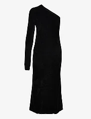 Filippa K - One Shoulder Dress - midi dresses - black - 1