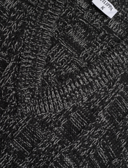 Filippa K - Square Knit Vest - strikveste - black/whit - 2