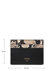 Filippa K - Card Holder - etui na karty kredytowe - printed wh - 3