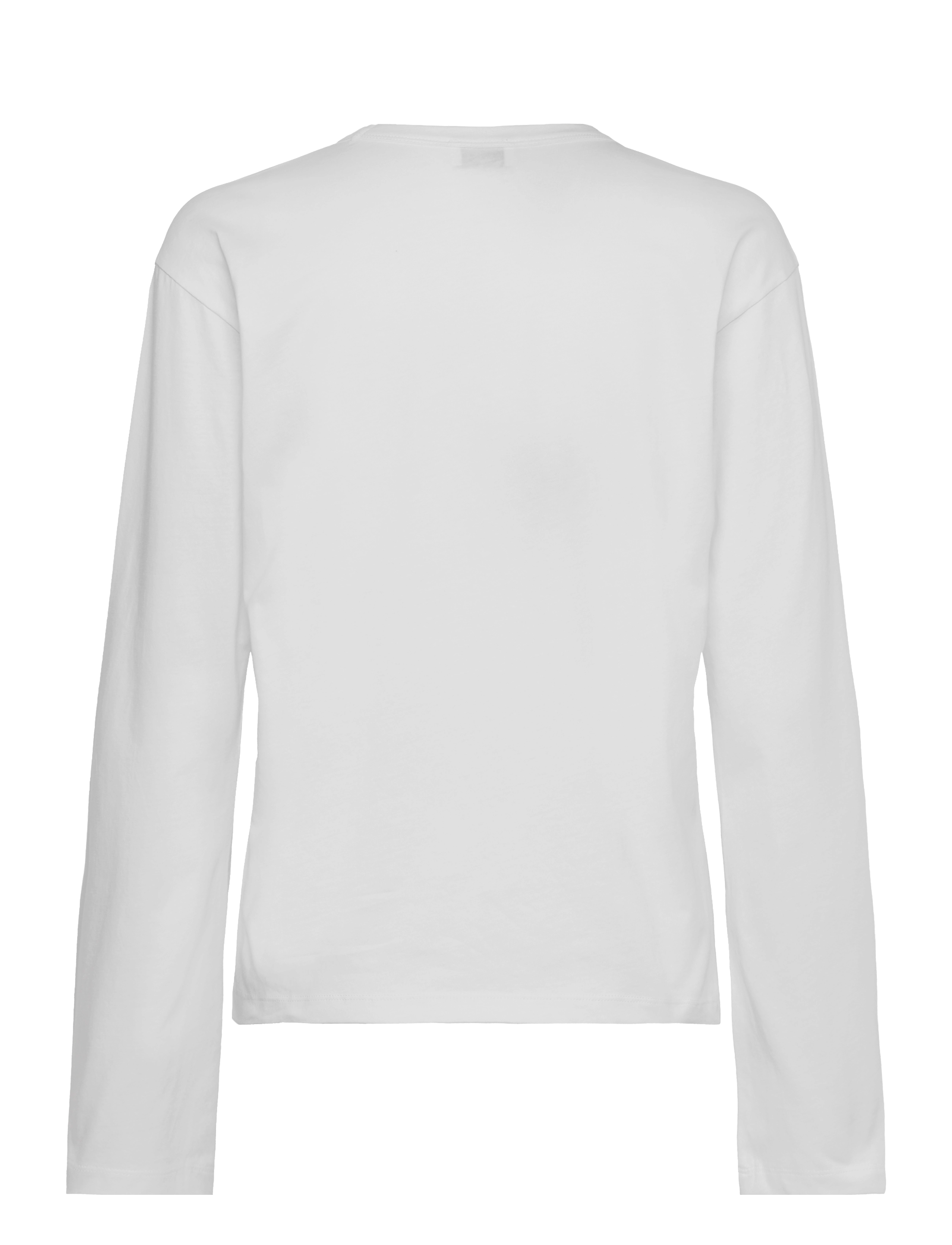 Filippa K - Cotton Longsleeve Top - white - 1