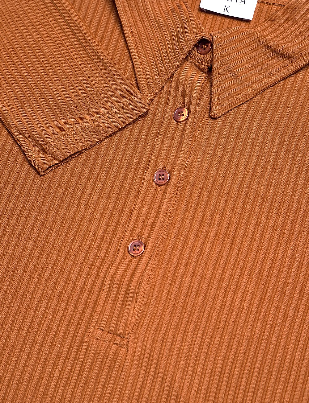 Polo Rib Button Only Filippa K Shiny Rib Button Polo – pikéer – shoppa på Booztlet