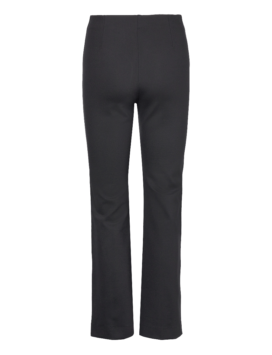 Filippa K - Flared Jersey Trousers - alt laiad püksid - black - 1