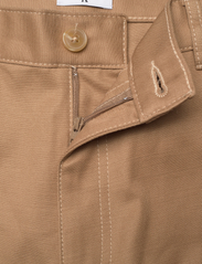 Filippa K - Cotton Carpenter Trousers - casual byxor - dark khaki - 3
