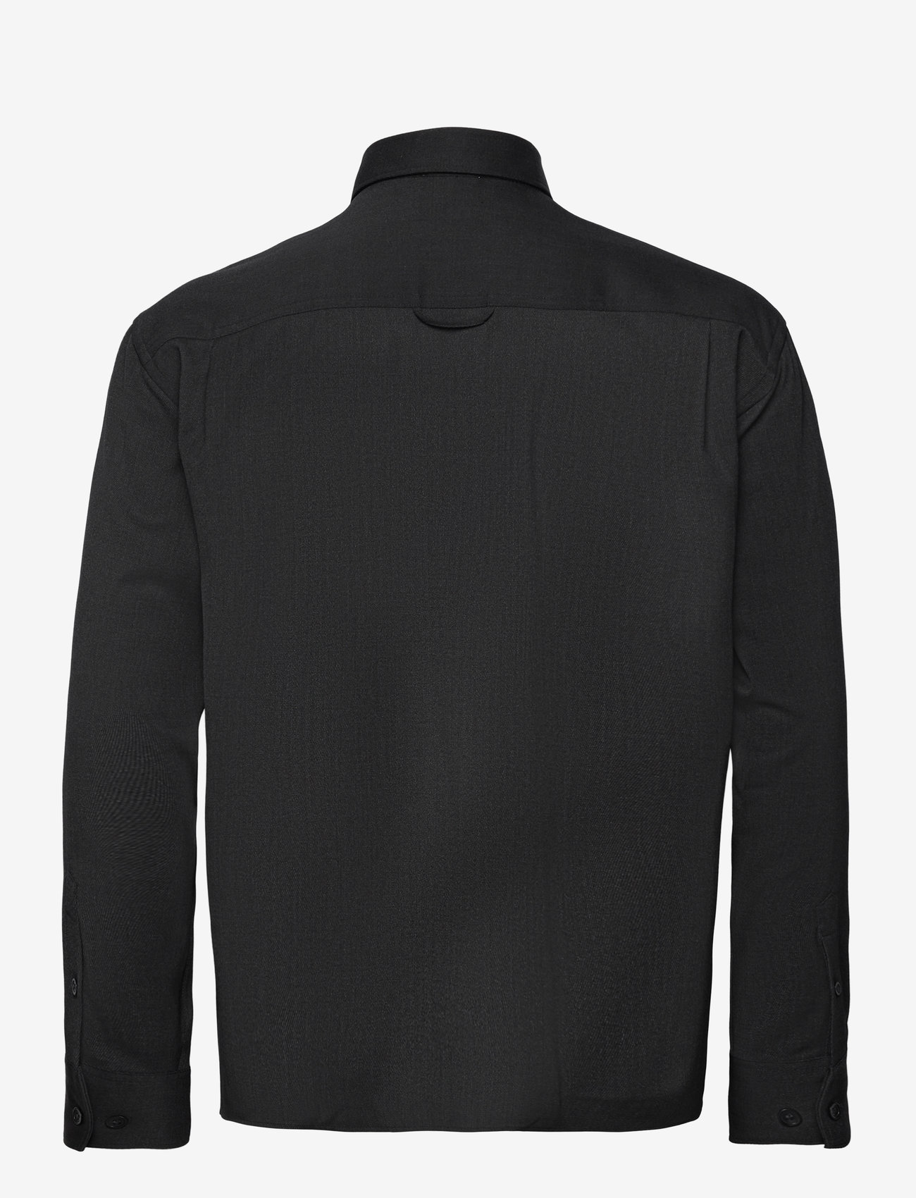 Filippa K - Boxy Wool Twill Shirt - anthracite - 1